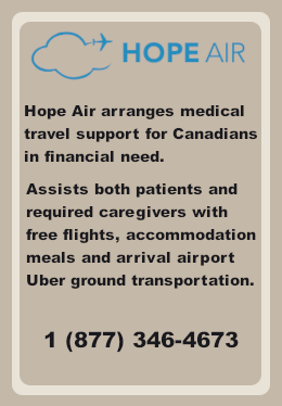 Hope Air 1-877-346-4673