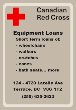 Red cross equipment lending 250-635-2623
